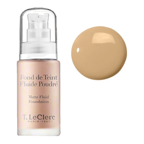 T LeClerc Matte Fluid Foundation 04 - Beige Abricot Mat - Image 3