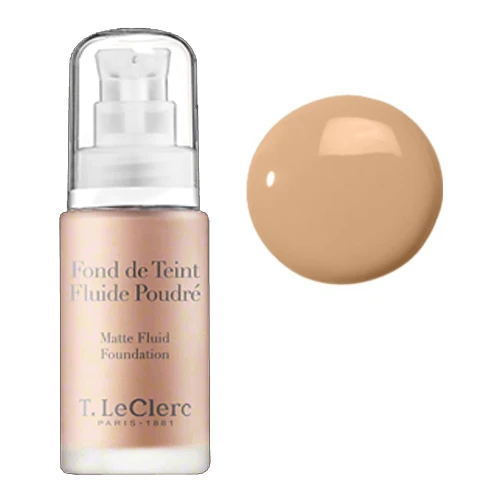 T LeClerc Matte Fluid Foundation 04 - Beige Abricot Mat - Image 4
