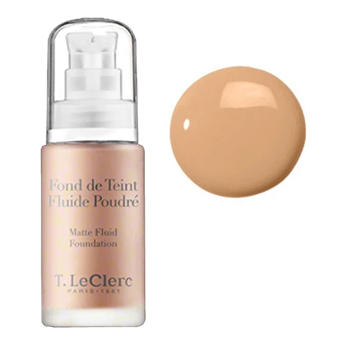 T LeClerc Matte Fluid Foundation 04 - Beige Abricot Mat - Image 5