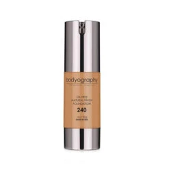 Bodyography Natural Finish Foundation - #100 Light (Neutral Undertone) -Jane Iredale Shop Natural Finish Foundation 240 Dark Warm Undertone 60325 931 detail